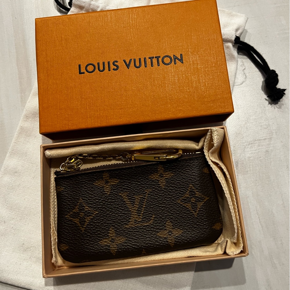Authentic Louis Vuitton Monogram Key Pouch
